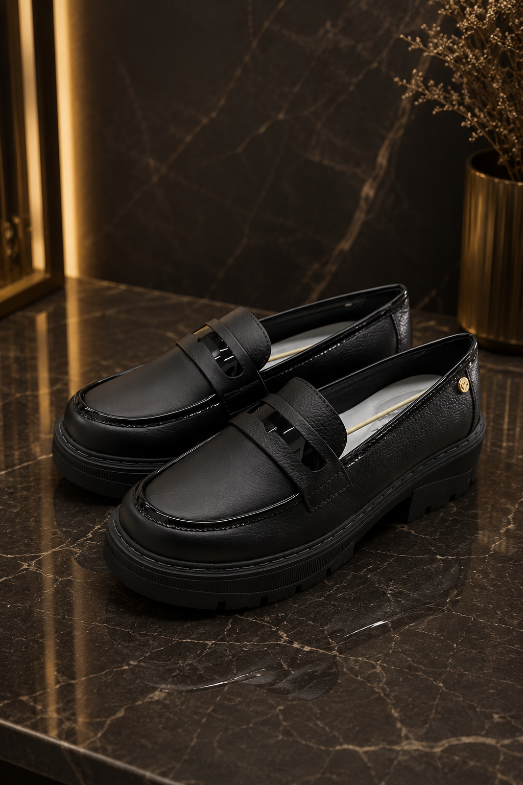 Mocasín Candy Negro