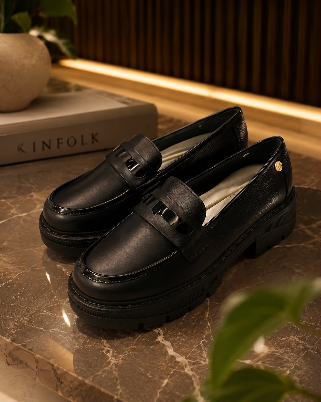 Mocasin Candy Negro