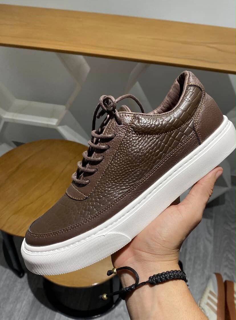 Sneaker Cobra Chocolate