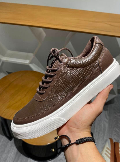 Sneaker Cobra Chocolate
